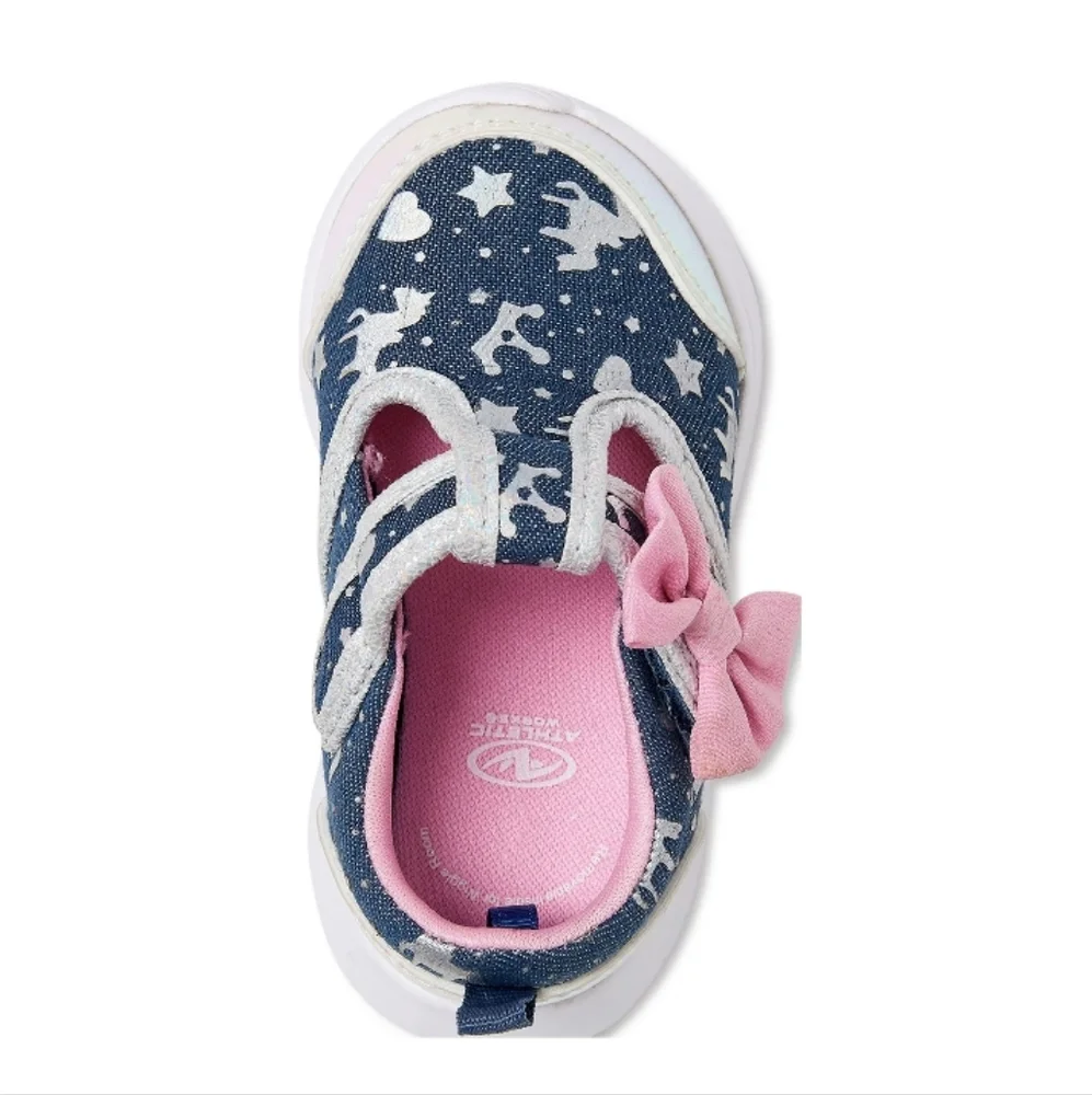 Baby Girl Mary Jane Bow Sneaker